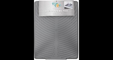 Afdruipmat 44x31cm grijs