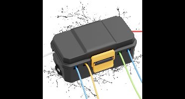 DailySupplies® Kabelbox - Stekkerdoos voor Snoeren Wegwerken - Kabel Organiser