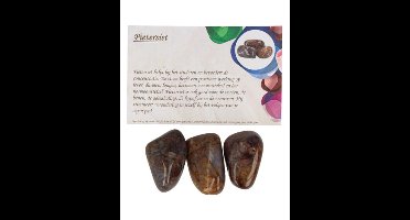 Trommelstenen van Pietersiet (50 gram met Informatiekaart)