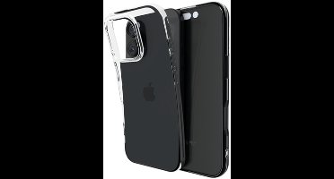 Just in Case hoesje geschikt voor iPhone 16 Pro Hoesje Siliconen - Flexibele 100% GRS Case - Transparant