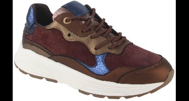 Xsensible Stretchwalker Sneaker Rainbow 33011.5.358 G Bruin Bordeaux Combi