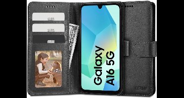 Tech-Protect Wallet-Hoesje Voor Samsung Galaxy A16 4G 5G Compact Ontwerp
