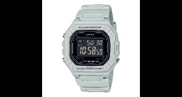 Casio Casio Collection W-218H-8BVEF Horloge - Kunststof - Grijs - Ø 41 mm