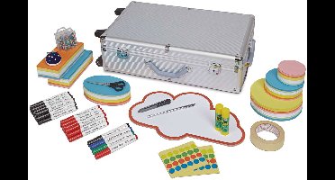 MAULpro Presentatietrolley advanced - zilver - aluminium - 1 stuk - 63 x 38.5 x 19.5 cm - MAUL