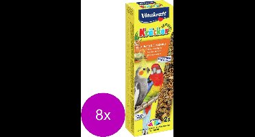 Vitakraft Valkparkiet Kracker 2 stuks - Vogelsnack - 8 x Honing