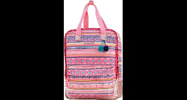 Accessorize - Rugzak - 2-vaks - Pink Stripe