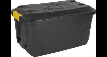 Opbergkoffer kunststof met wielen 190 liter