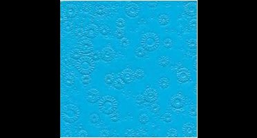 Servetten blauw 16 stuks