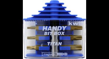 KWB Titan Handy Bit-box Tamper Torx - 7-delig