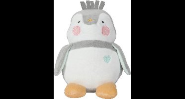 Tiamo Knuffel Lou-lou 28 Cm Pluche Grijs/wit