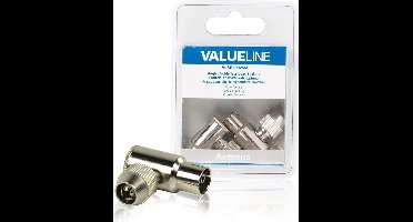 Valueline VLSB40925M coaxconnector 2 stuk(s)