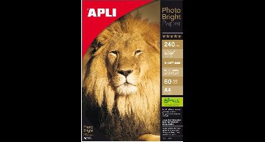 Glanzend Fotopapier Apli Inkjet 60 Lakens 240 g/m² A4