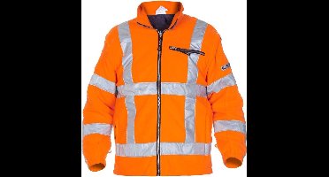 Hydrowear Fleecejas Fluor Oranje Mt L