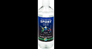 Magnesium sportolie+MSM van Himalaya magnesium | Magnesium sportolie 500 ml navulfles voor Magnesiumspray fles | Magnesium olie voor spieren | Magnesium olie voeten