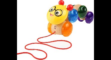 Hape Houten Trekfiguur Rups 24 Cm