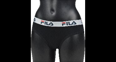 Fila dames string zwart elastic band maat L