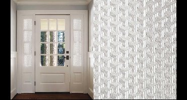 Raamfolie - Statisch plus - Vierkantjes - 45x200cm