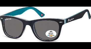 Montana Zonnebril Unisex Vierkant Donkerblauw (mp41f)