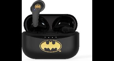 Batman - draadloze oordopjes - met oplaadcase - touch control - extra eartips - TWS earpods bluetooth