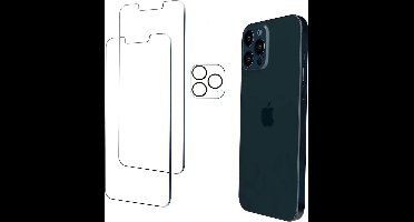 iPhone 12 Pro Max Camera lens protector + Screen Protector 2 stuks - iPhone 12 Pro Max Screenprotector - iPhone 12 Pro Max Screen Protector Camera - Ntech