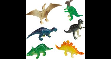 Amscan Speelfiguren Dinosaurus Jongens 8 Stuks