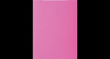 Exacompta 10x ROCK''S 210 Pak van 10 dossiermappen 210g/m2 24x32cm voor A4. - Roze - 217120E