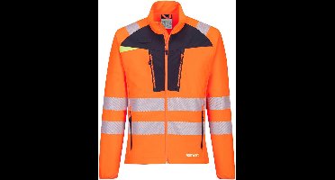 Portwest DX4 Hi-Vis Zip Base Layer Oranje/zwart