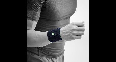 Bauerfeind Sports Wrist Strap Zwart - Maat L/XL
