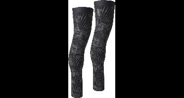 AGU Light Beenstukken - Zwart Reflecterend - XL