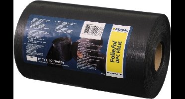 Foliefol DPC-folie waterkerende 300 GRS 50m x 25cm