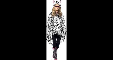 Zebra Party Poncho