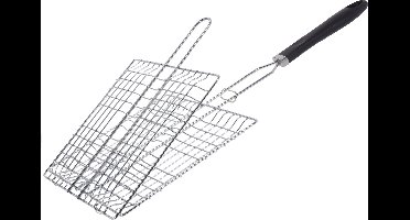 Gardalux Barbecue Hamburger Grill - Grilloppervlak (LxB) 24 X 22 cm - Universeel - Staal