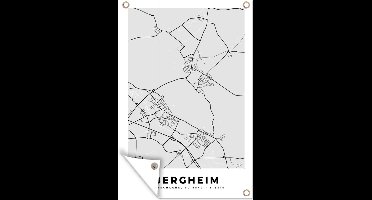 Tuindecoratie Kaart - Duitsland - Wetzlar - Plattegrond - Stadskaart - 40x60 cm - Tuinposter - Tuindoek
