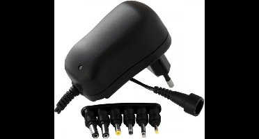 MUSIC STORE voeding 1000 mA AC/DC schakelbaar, universeel - Stroomvoorziening