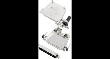 TRU COMPONENTS TCDTZF37DMPK 7709224 D-sub male connectorset 180 ° Aantal polen: 37 Soldeerkelk 1 stuk(s)