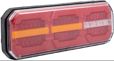 Topgear Dynamisch LED achterlicht - aanhanger & caravan - 12/24V - rood