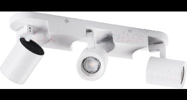 Laurin 3 - wandlamp - plafondlamp spot - incl LED - wit