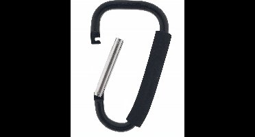 Benson Karabijnhaak XXL - Metaal - Softgrip Handvat - 200 mm - Zwart