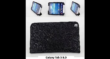 Samsung Galaxy Tab 3 8.0 Smart Tablethoes Zwart voor bescherming van tablet (T315)- 8719273108420