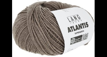 Lang Yarns Atlantis - 126 asbruin - Wol/Acryl-Mix Garen
