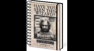 Ringband Harry Potter Wanted Sirius Black - A5