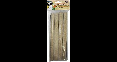 zandhulsjes 23 x 1,8 cm karton bruin 4 stuks