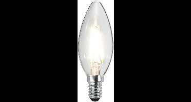 Kaarslamp - E14 - 2.3W - Koel Wit - 4000K - Filament - Helder