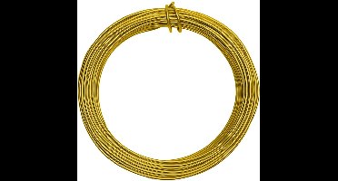 Vaessen Creative Aluminium Draad - 2,5mm - ±37m - 500g - Zonnig geel