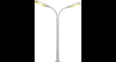 Viessmann Modelltechnik H0 Straatlantaarn Dubbel Kant-en-klaar model 6096 1 stuk(s)