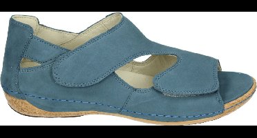 Waldlaufer 342024 Heliett - Sandalen met hakDames Sandalen - Kleur: Blauw - Maat: 38.5