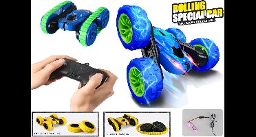 RC Stunt auto Crawler RAPIDLY Car - 1:16 - 2IN1 afstand bestuurbaar speelgoed Stuntauto 2.4GHZ - Oplaadbaar