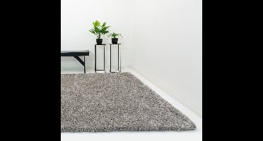 Vloerkleed Xilento Plush Silver | 200 x 300 cm