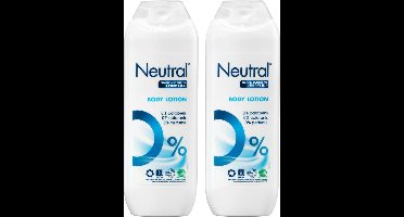 Neutral 0% Bodylotion Parfumvrij - 2 x 250 ml - Voordeelverpakking