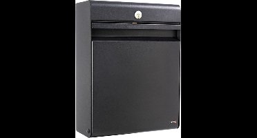 Allux Brievenbus Allux Holscher - Zwart